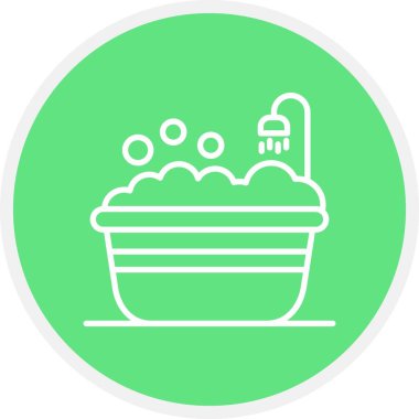  Bathtub Creative Icons Desig