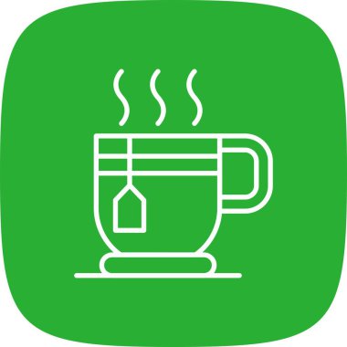 Sıcak İçecek Yaratıcı Simgeler Tasarımı