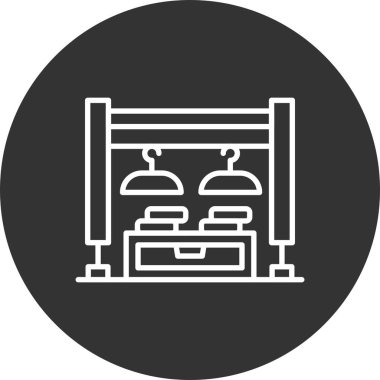 Clothes Rack Creative Icons Desig