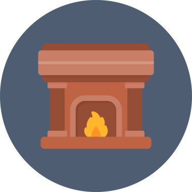  Fireplace Creative Icons Desig