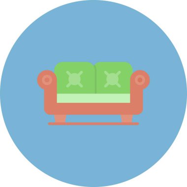 Koltuk Yaratıcı Simgeleri Tasarımı