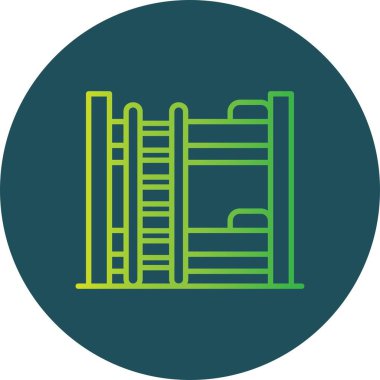 Bunk Bed Creative Icons Desig