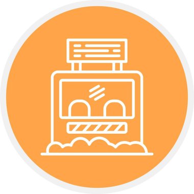 Bilet Kutusu Yaratıcı Simgeler Tasarımı