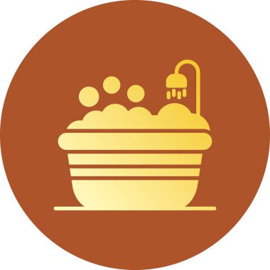  Bathtub Creative Icons Desig