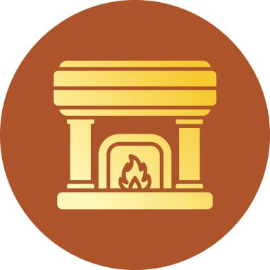  Fireplace Creative Icons Desig
