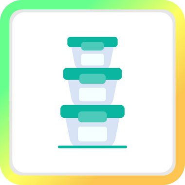 Konteynır Yaratıcı Simgeler Tasarımı