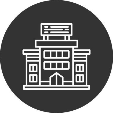 Otel Yaratıcı Simgeleri Tasarımı