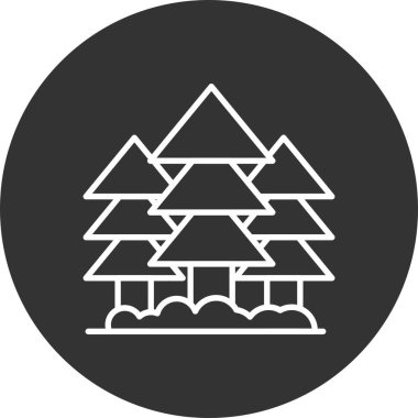 Orman Yaratıcı Simgeler Tasarımı