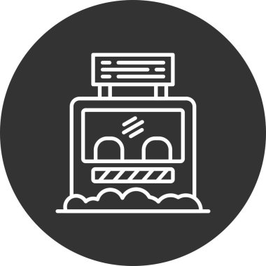 Bilet Kutusu Yaratıcı Simgeler Tasarımı