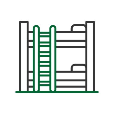 Bunk Bed Creative Icons Desig