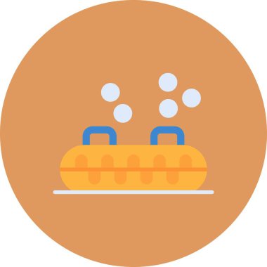 Şişirilebilir Kızak Yaratıcı Simgeler Tasarımı