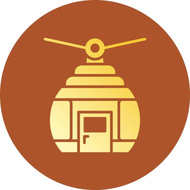 Cable Car Creative Icons Desig