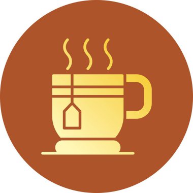 Sıcak İçecek Yaratıcı Simgeler Tasarımı