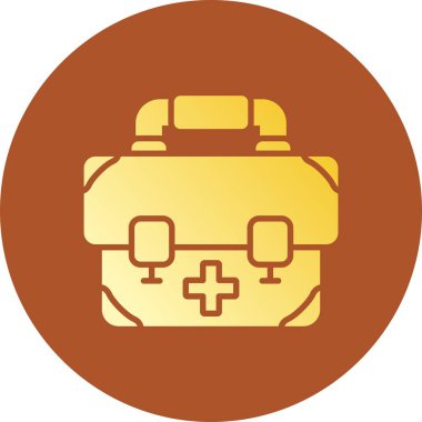 İlk Yardım Kiti Yaratıcı Simgeler Tasarımı