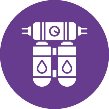 Su Filtresi Yaratıcı Simgeler Tasarımı