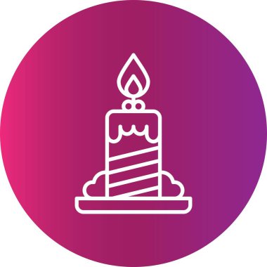 Candle Creative Icons Desig