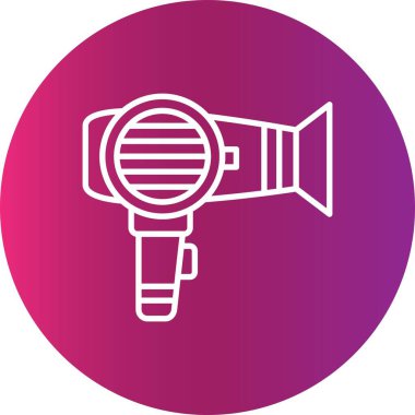 Hair Dryer Creative Icons Desig