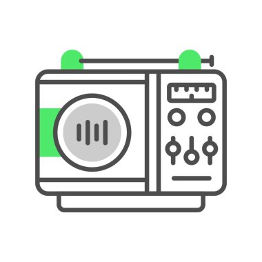 Radio Creative Icons Desig
