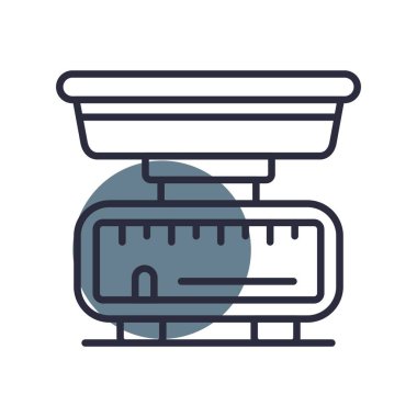 Mutfak Ölçeklemesi Yaratıcı Simgeler Tasarımı