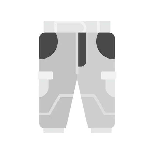 Kayak Pantolonu Yaratıcı Simgeler Tasarımı — Stok Vektör