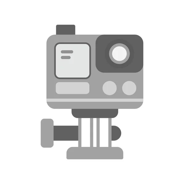Action Camera Creative Icons Desig — Stock Vector
