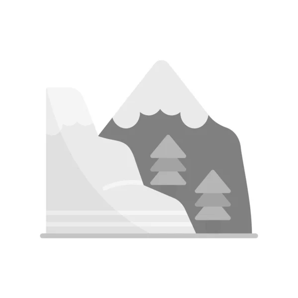 Mountain Creative Icons Desig — Vector de stock