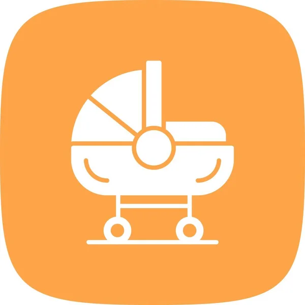 婴儿床创意图标设计 — 图库矢量图片