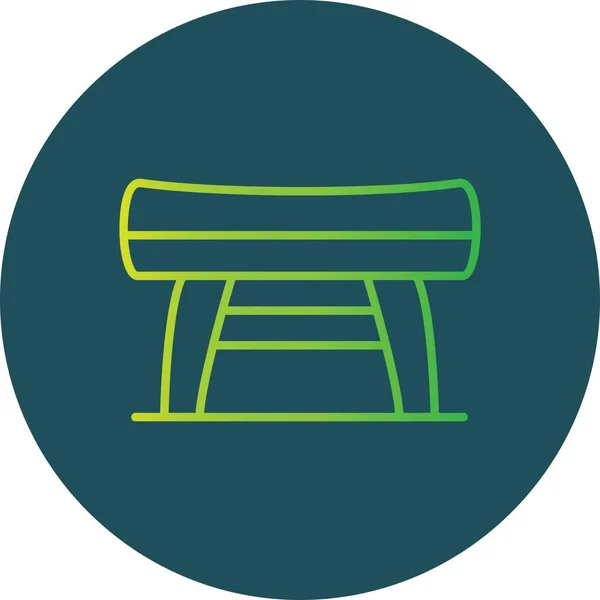 Bench Creative Icons Desig — Stock Vector