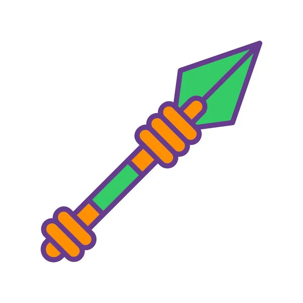 Spear Creative Icons Desig — Vector de stock