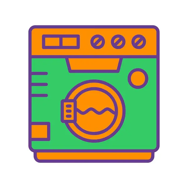 Washing Machine Creative Icons Desig — Archivo Imágenes Vectoriales