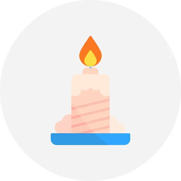 Candle Creative Icons Desig — Stock Vector