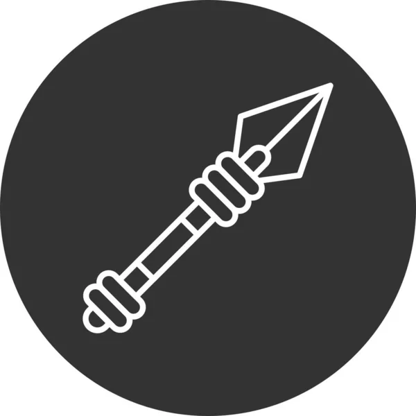 Spear Creative Icons Desig — Stok Vektör
