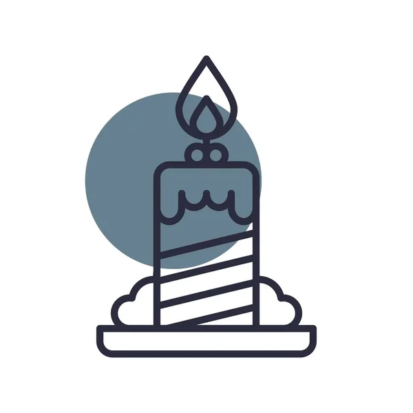 Candle Creative Icons Desig —  Vetores de Stock