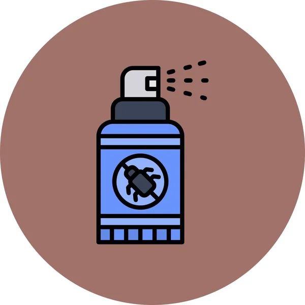 Spray Bottle Creative Icons Desig — Wektor stockowy