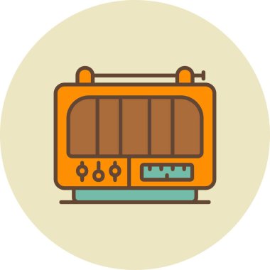  Radio Creative Icons Desig