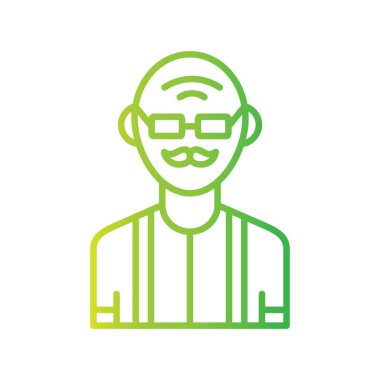  Old Man Creative Icons Desig