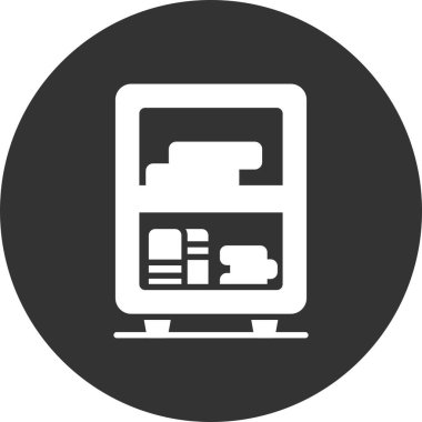 Bookshelf Creative Icons Desig