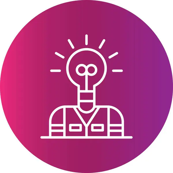 Idea Creative Icons Desig — Stockový vektor