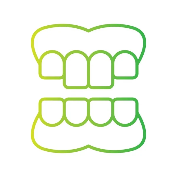 假牙创意图标设计 — 图库矢量图片