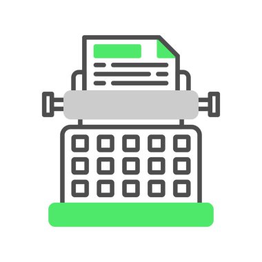  Daktilo Yaratıcı Simgeler Tasarımı