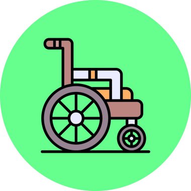 Wheelchair Creative Icons Desig