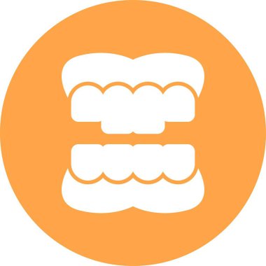  Takma diş Yaratıcısı Simgeleri Tasarımı