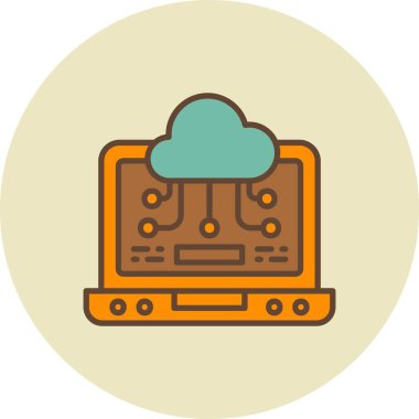  Bulut Servisi Yaratıcı Simgeler Tasarımı