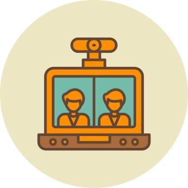  Video Konferansı Yaratıcı Simgeler Tasarımı