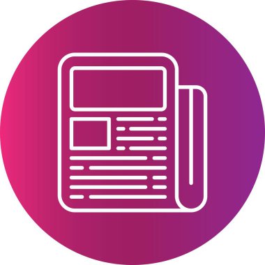  Newspaper Creative Icons Desig