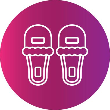Slippers Creative Icons Desig