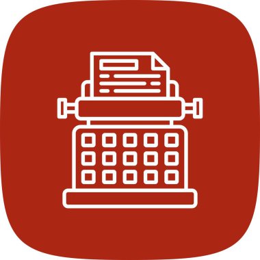  Daktilo Yaratıcı Simgeler Tasarımı