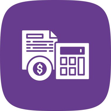 Muhasebeci Yaratıcı Simgeler Tasarımı