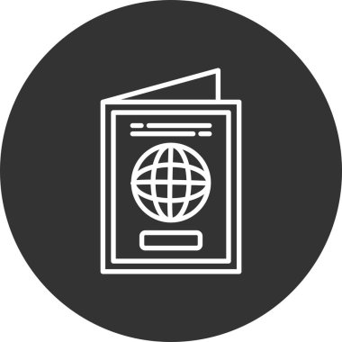 Pasaport Yaratıcı Simgeler Tasarımı