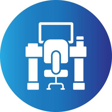  İş Yeri Yaratıcı Simgeler Masası